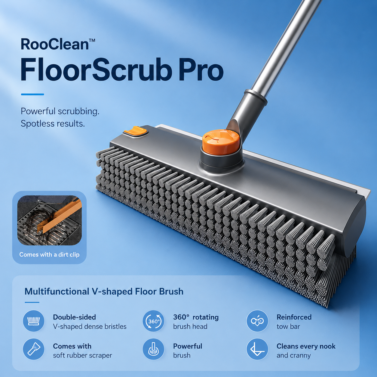 RooClean™ FloorScrub Pro