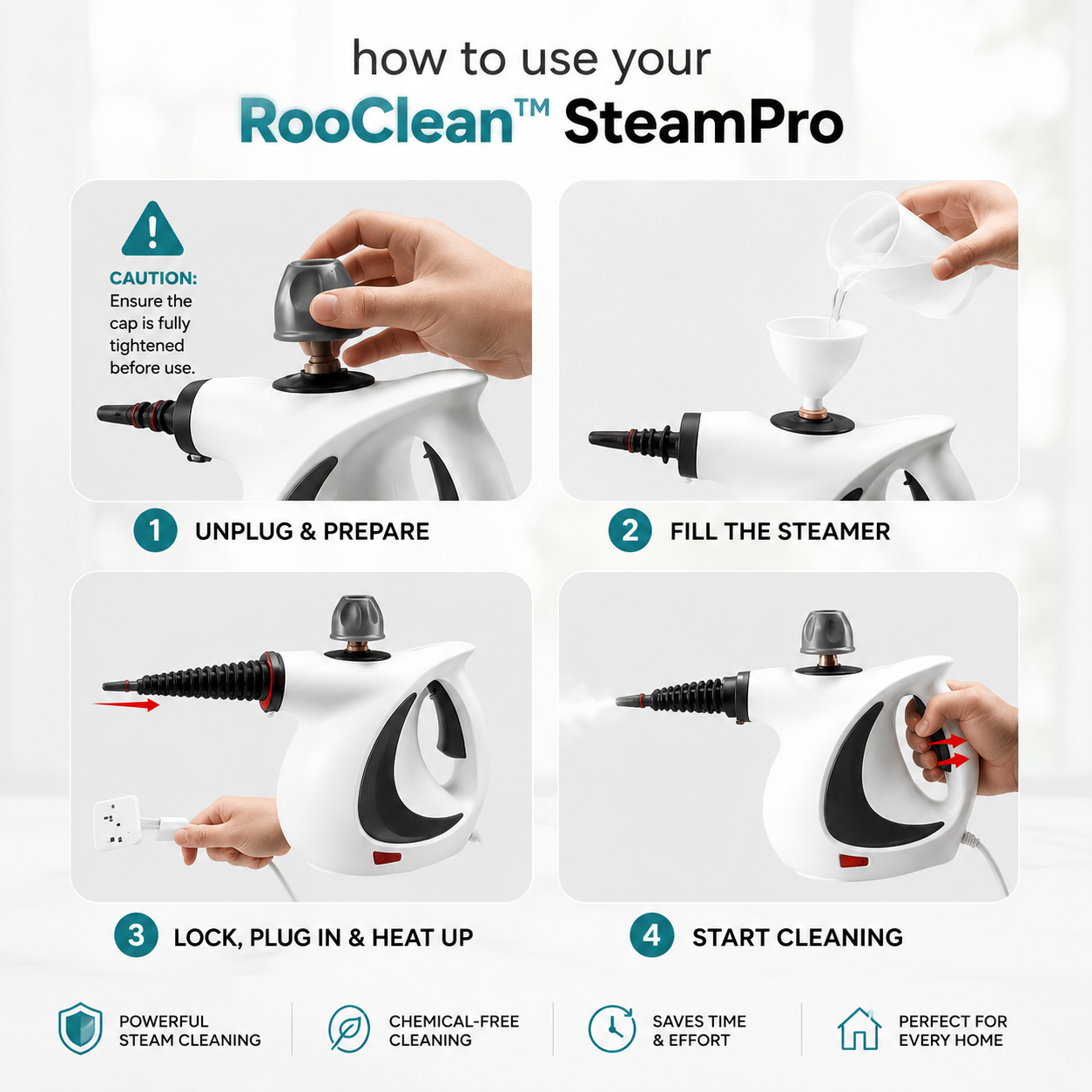 RooClean™ SteamPro