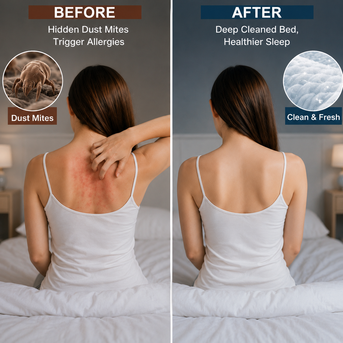 RooClean™ UltraVac Pro – UV Mattress Dust Mite Vacuum