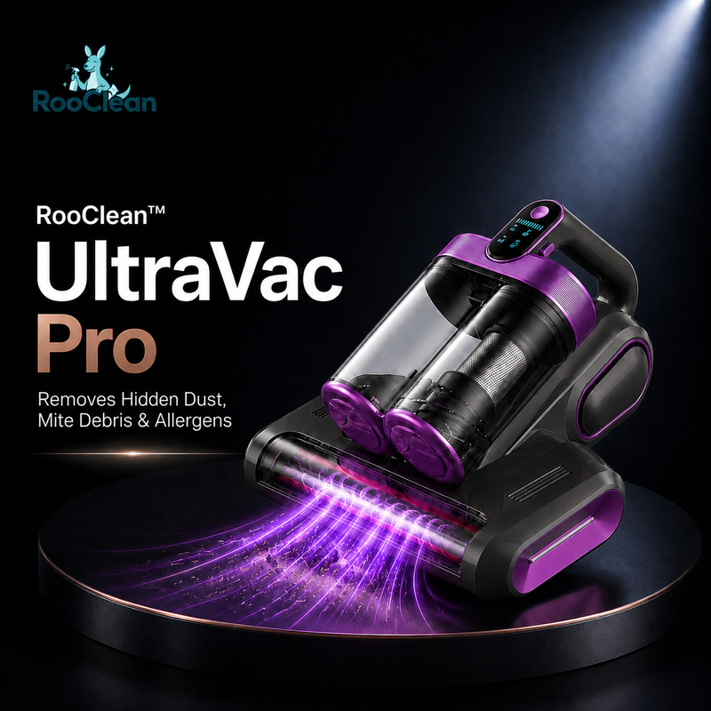 RooClean™ UltraVac Pro – UV Mattress Dust Mite Vacuum